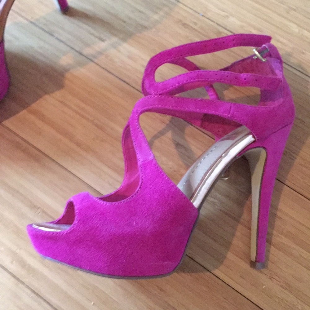 Pink Dolce Vita high heeled sandals